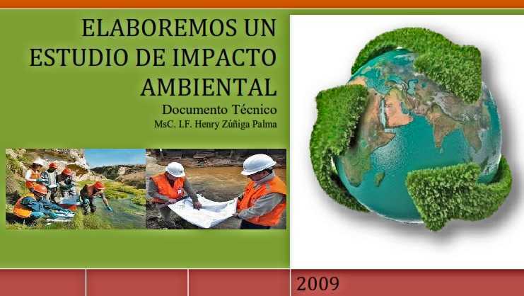 Guía para Elaborar un Estudio de Impacto Ambiental